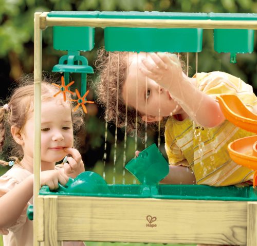 Kültéri homokozó-vizező asztal - Hape