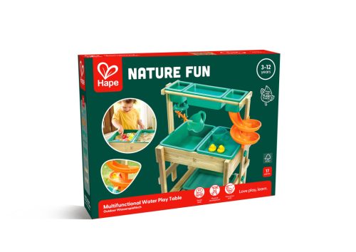 Kültéri homokozó-vizező asztal - Hape