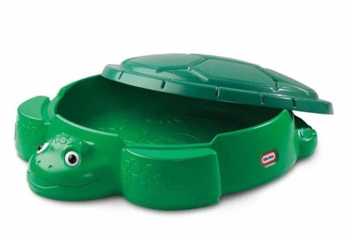 Teknős homokozó tetővel – 90×110 cm – Little Tikes