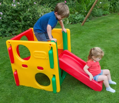 Csúszdás mászóka műanyag 76 × 128 × 76 cm 12 hó+ – Little Tikes