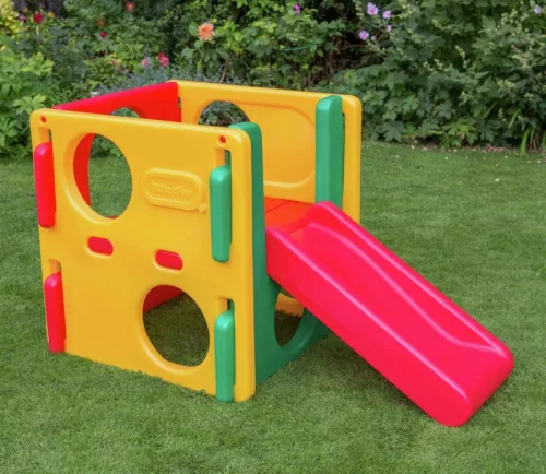 Csúszdás mászóka műanyag 76 × 128 × 76 cm 12 hó+ – Little Tikes