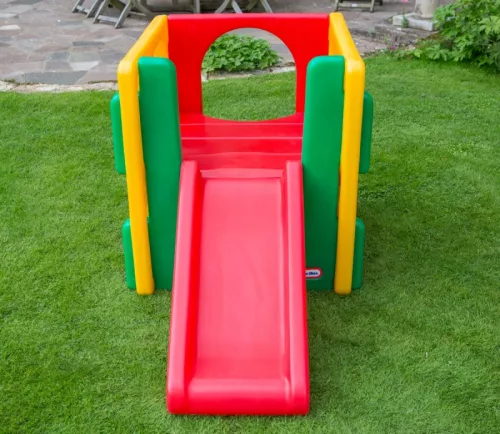 Csúszdás mászóka műanyag 76 × 128 × 76 cm 12 hó+ – Little Tikes