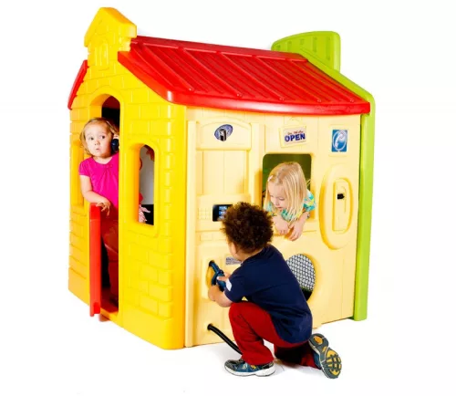 Városi élet játszóház 4 az 1-ben 142x124x147 cm – Little Tikes