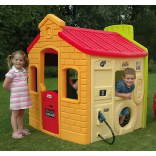 Városi élet játszóház 4 az 1-ben 142x124x147 cm – Little Tikes
