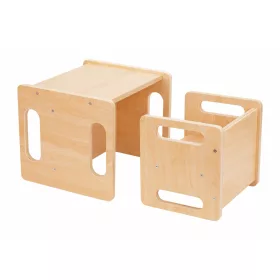 Montessori kisasztal székkel 24 hó+ Ádám