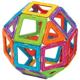 Mágneses geometriai építőjáték 60 db-os Magsmarters