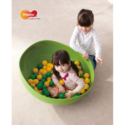 Forgó tölcsér, zöld, 72 cm, 6 hó+ – Weplay