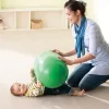 Roll-labda, kapszula,henger gimnasztikai labda, 40×80 cm, zöld – Weplay