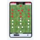 Taktikai tábla – futball, 22 × 35 cm, Pure2Improve